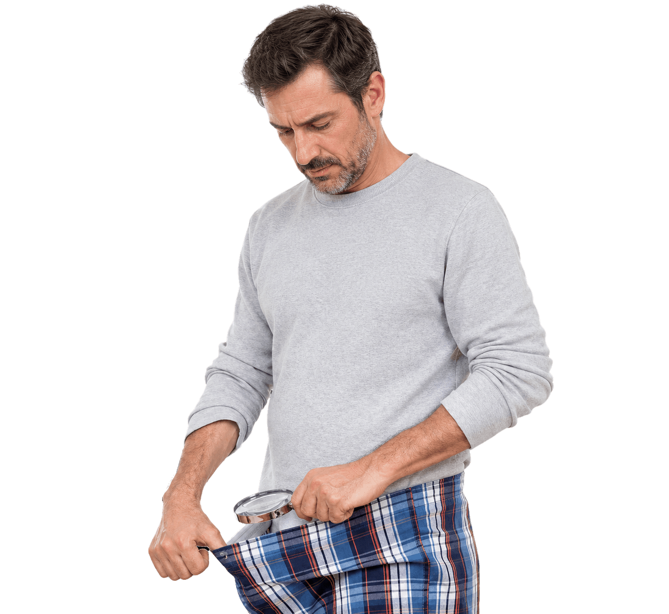 Representación de evaluación urológica y diagnóstico de salud íntima masculina en Clínica Insalud.
